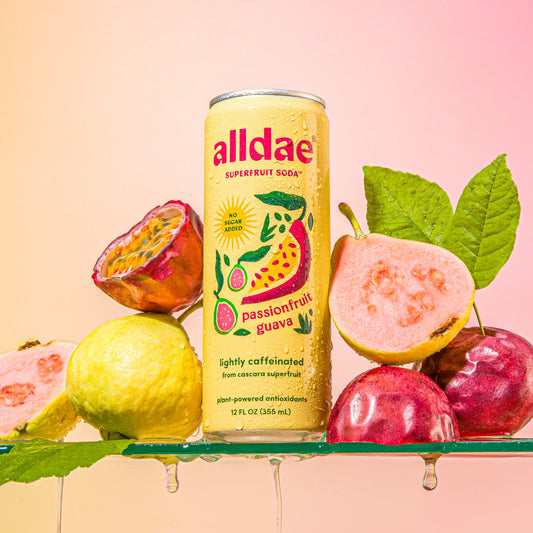 alldae superfruit soda alldae Superfruit Soda - Passionfruit Guava