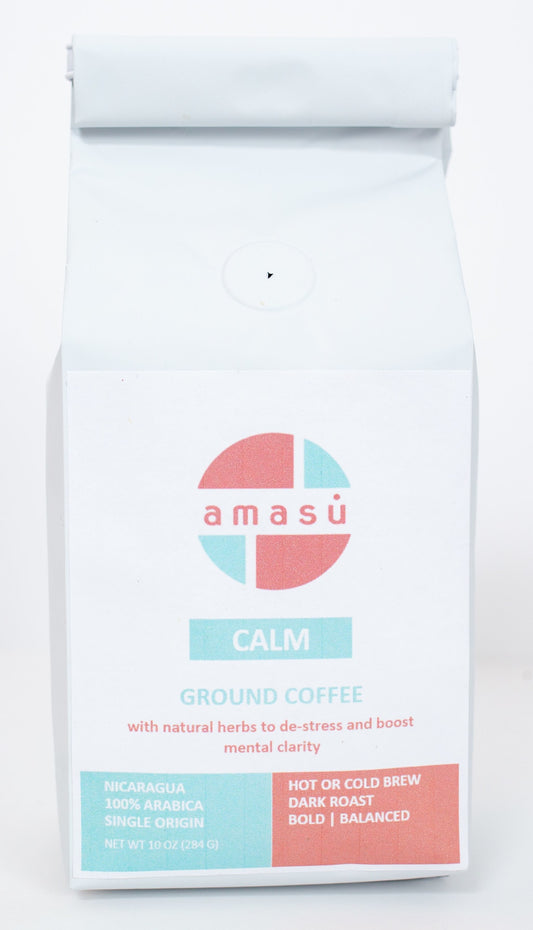Amasu Calm - Organic Herbal Ground Coffee