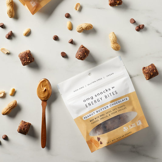 AMG Snacks 4.3oz Energy Bites - Peanut Butter Chocolate Chip