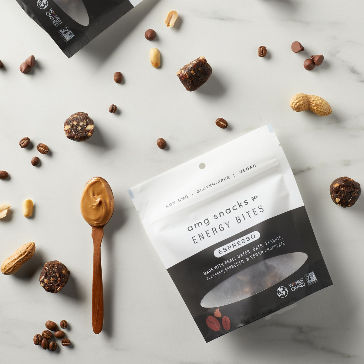 AMG Snacks 4.3oz Energy Bites - Espresso