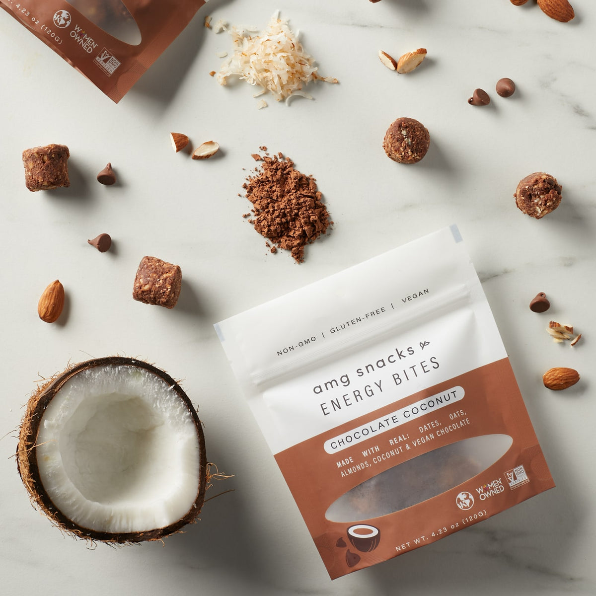 AMG Snacks 4.3oz Energy Bites - Chocolate Coconut