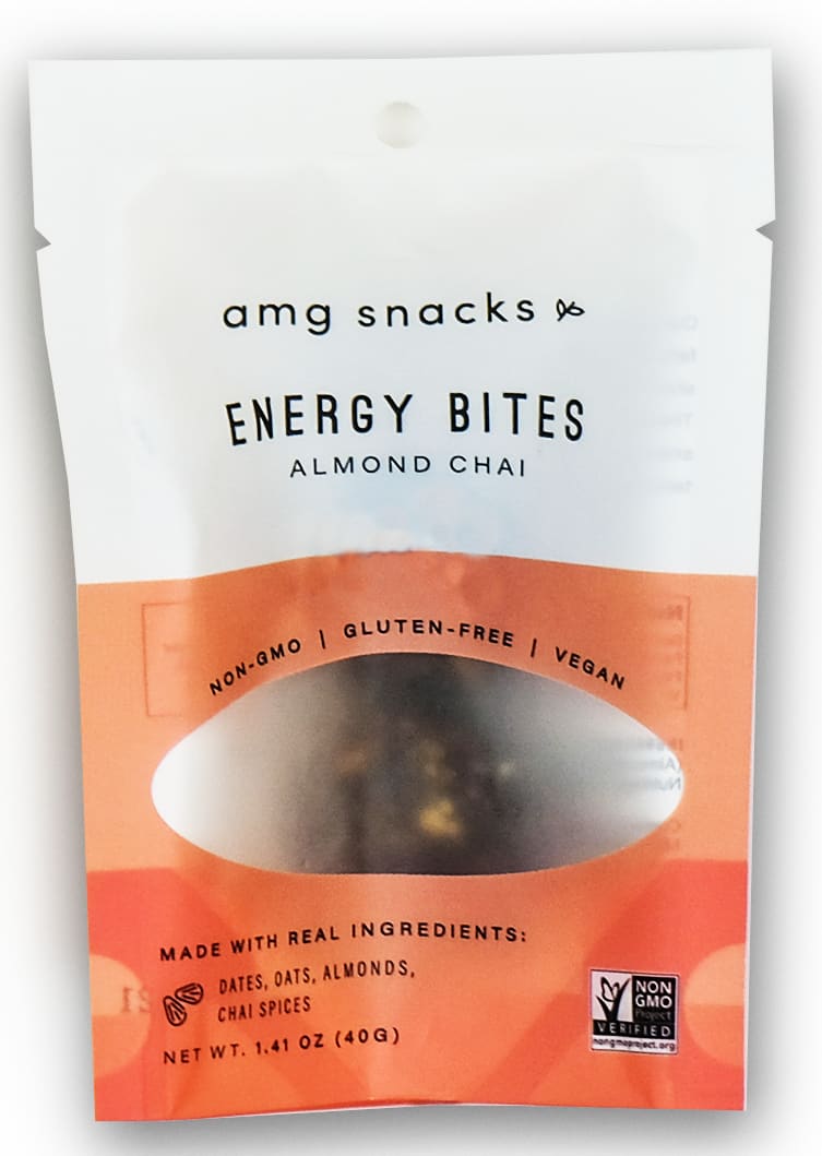 AMG Snacks 1.4oz Energy Bites - Almond Chai