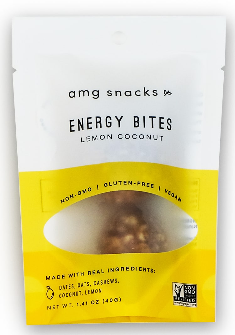 AMG Snacks 1.4oz Energy Bites - Lemon Coconut