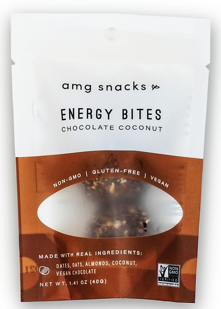 AMG Snacks 1.4oz Energy Bites - Chocolate Coconut