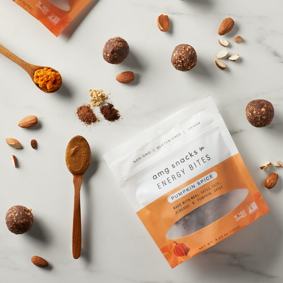 AMG Snacks 4.3oz Energy Bites - Pumpkin Spice