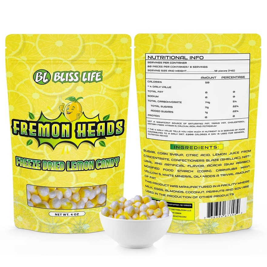Freeze Dried Fremon Heads BLFREMON3OZ