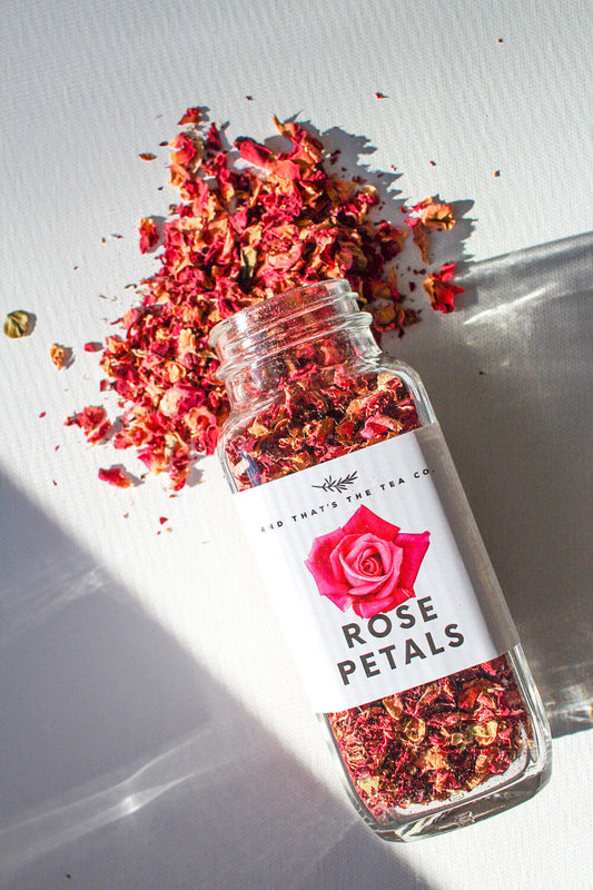And That's The Tea Co Rose Petals - 8 oz jar