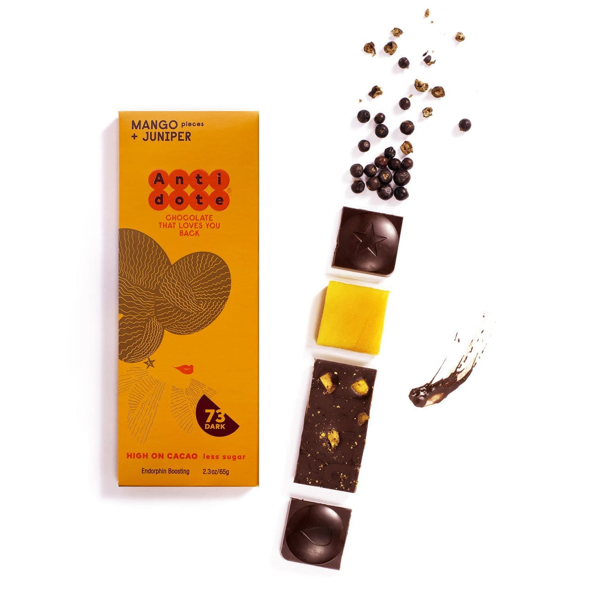 Antidote Antidote Chocolate HYBRIS: MANGO + JUNIPER 73%