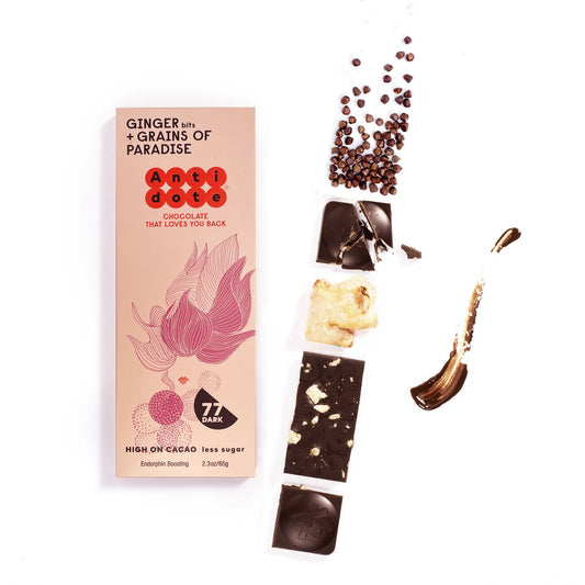 Antidote Antidote Chocolate ALETHEIA: GINGER 77%