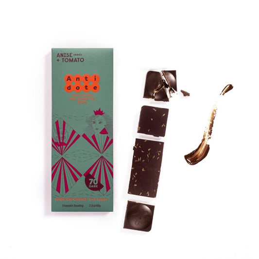 Antidote Antidote Chocolate QUEEN T: ANIS + TOMATO 70%