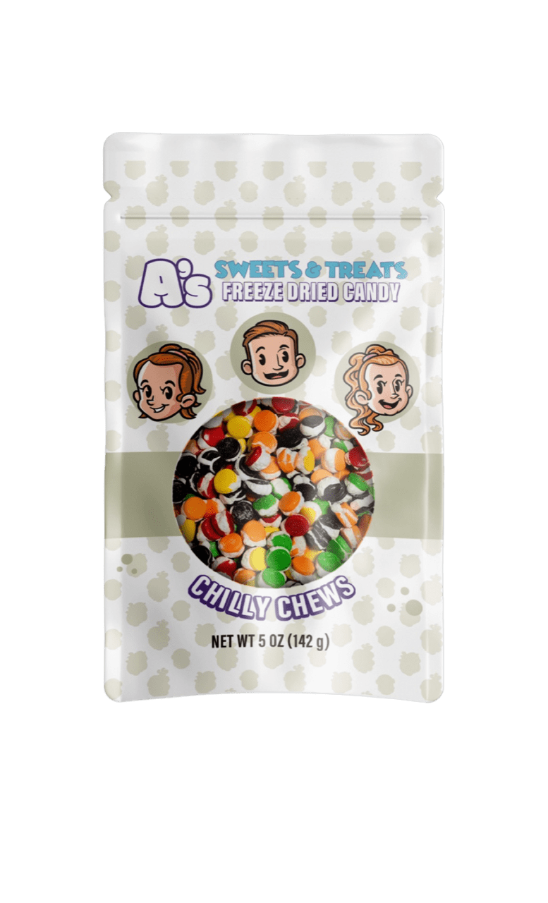 A's Sweets & Treats 5oz Freeze Dried Candy - Chilly Chews