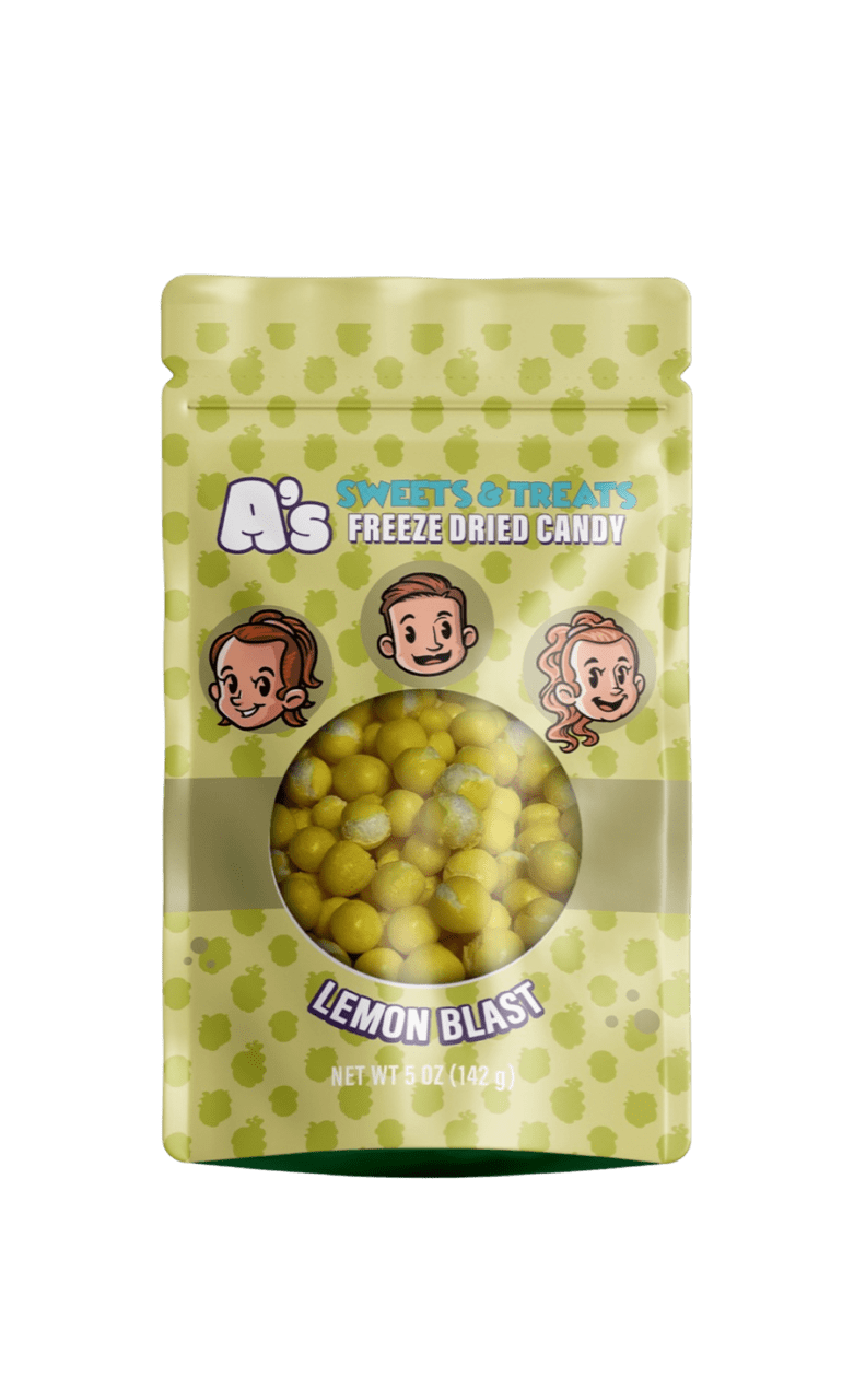 A's Sweets & Treats 5oz Freeze Dried Candy - Lemon Blast