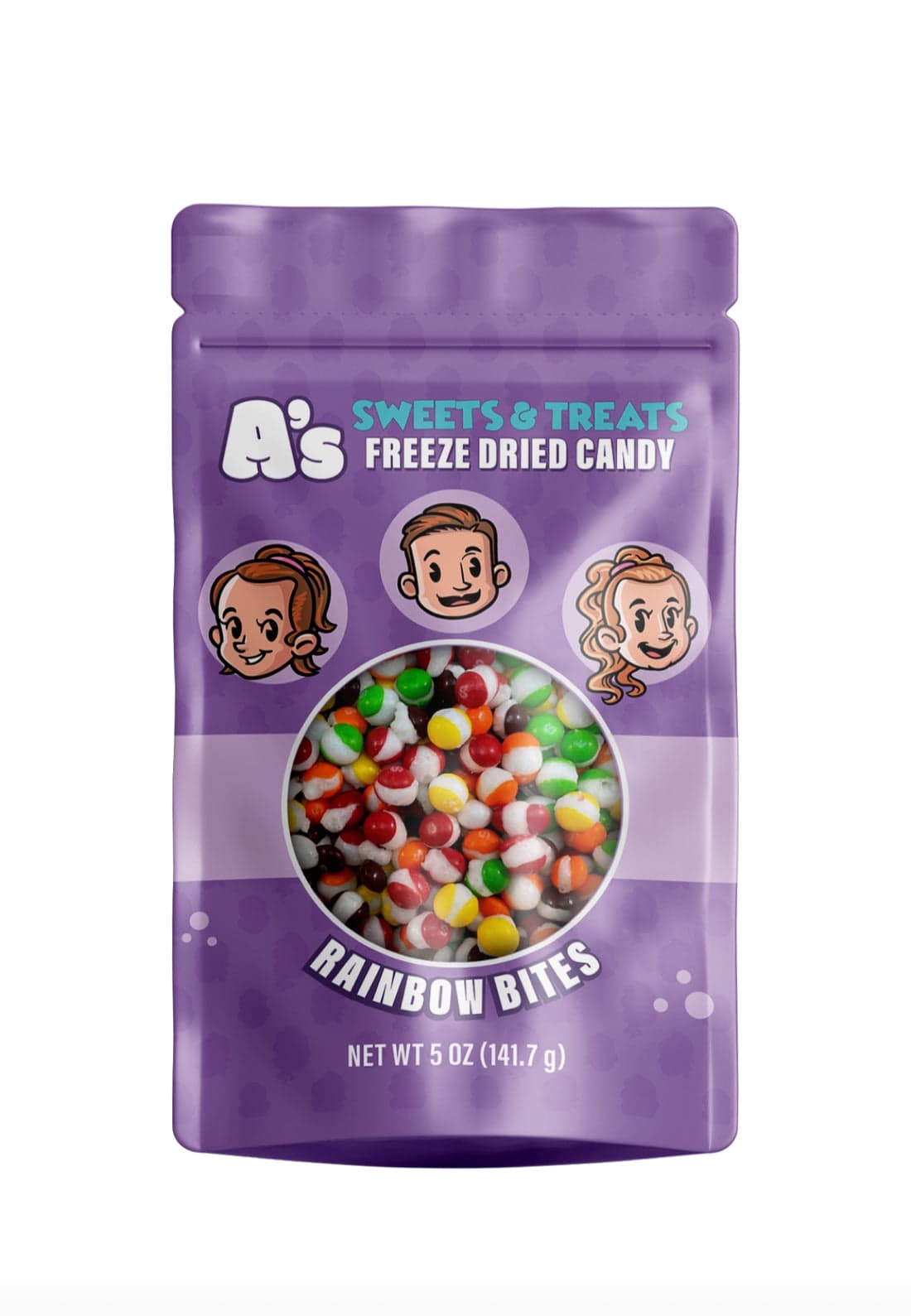 A's Sweets & Treats 5oz Freeze Dried Candy - Rainbow Bites