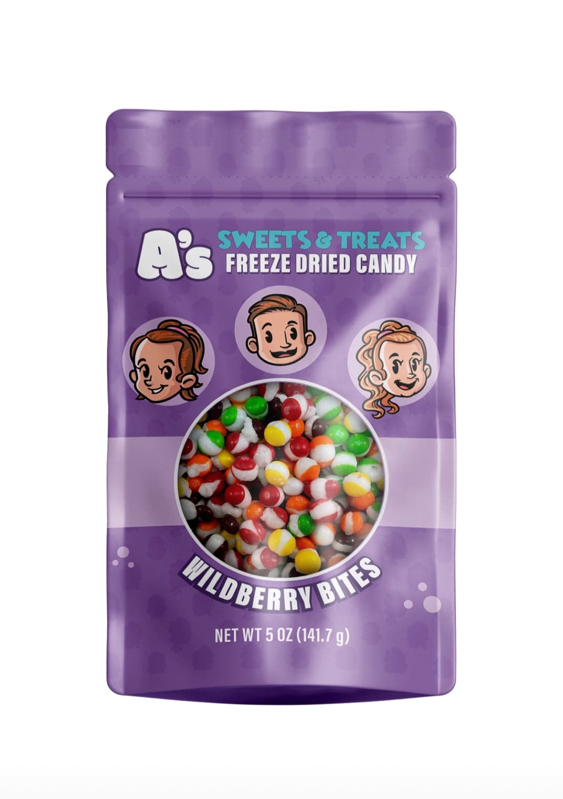 A's Sweets & Treats 5oz Freeze Dried Candy - WildBerry Bites