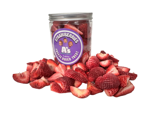 A's Sweets & Treats Freeze Dried Strawberries