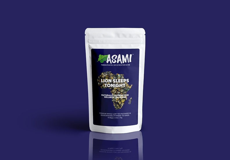 Asami Tea Shop Lion Sleeps Tonight - 61+ pouches