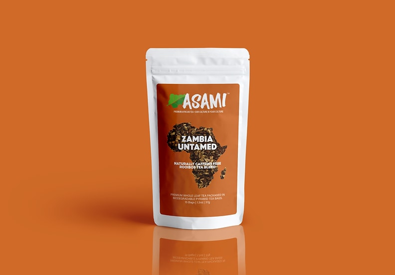 Asami Tea Shop Zambia Untamed - 61+ pouches