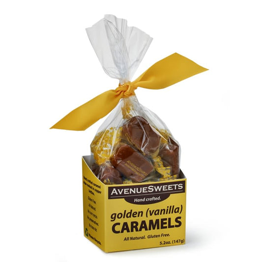 AvenueSweets Golden (Vanilla) Caramels 5.2oz