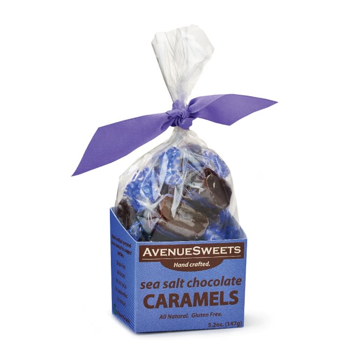 AvenueSweets Sea Salt Chocolate Caramels 5.2oz