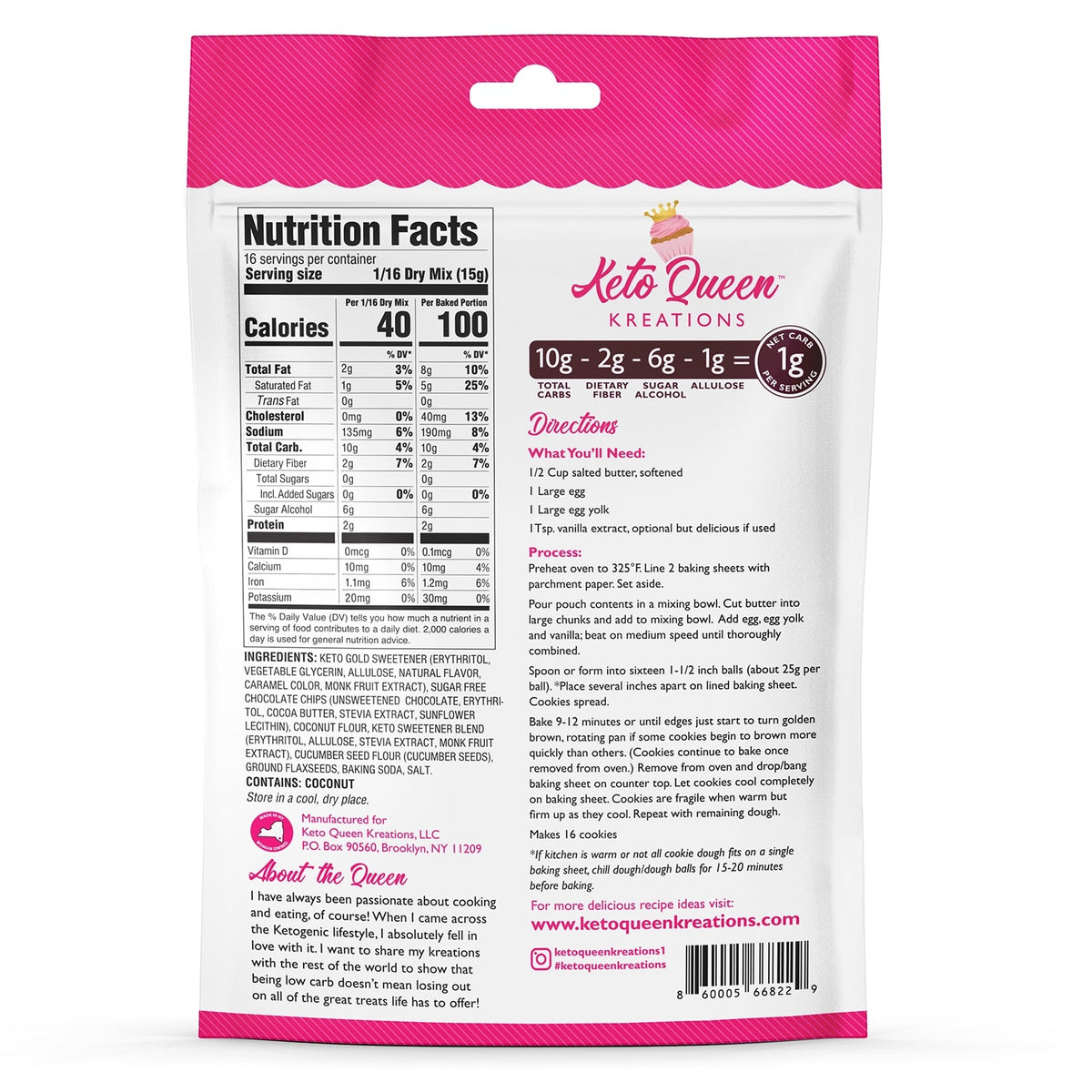 Chocolate Chip Cookie Mix