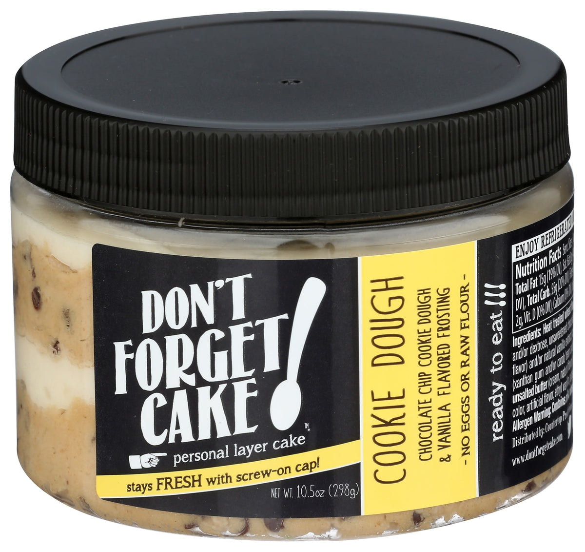 Don't Forget Cake! Multi Serve Cake Jar 1008247