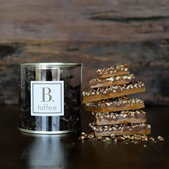 B. toffee Signature Canisters - 3 oz, Dark Chocolate