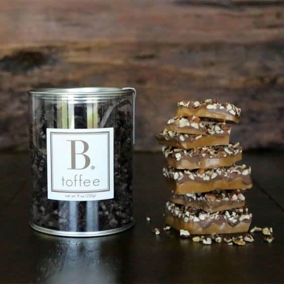 B. toffee Signature Canisters - 9 oz, Milk Chocolate