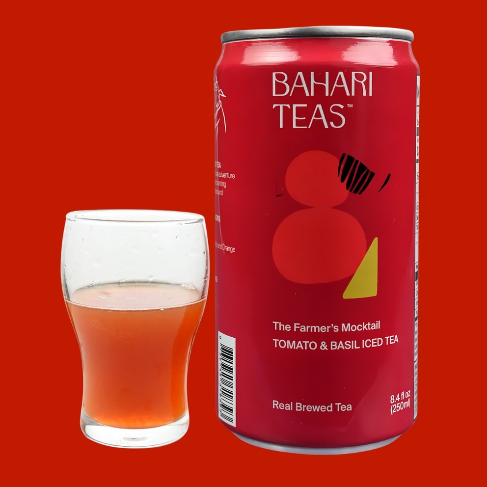 Bahari Teas Iced Tea - The Farmer's Mocktail - Tomato & Basil