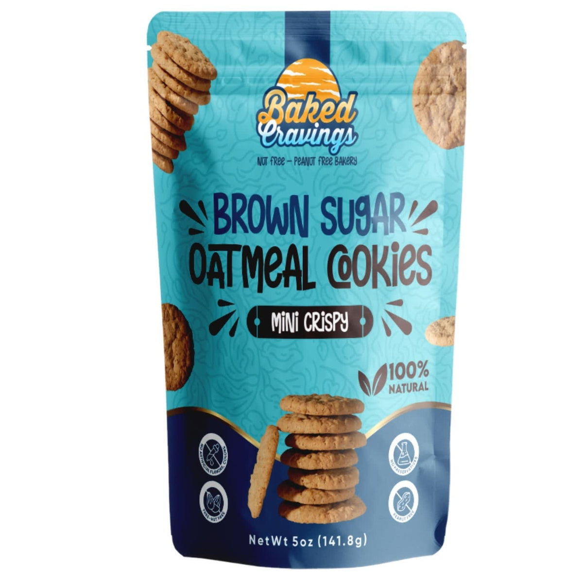 Baked Cravings Cookie Bags - Brown Sugar Oatmeal