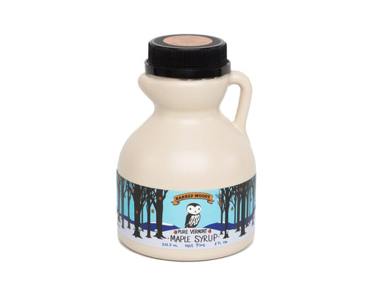 Barred Woods Maple Grade A Amber Rich Pure Organic Vermont Maple Syrup - 8oz