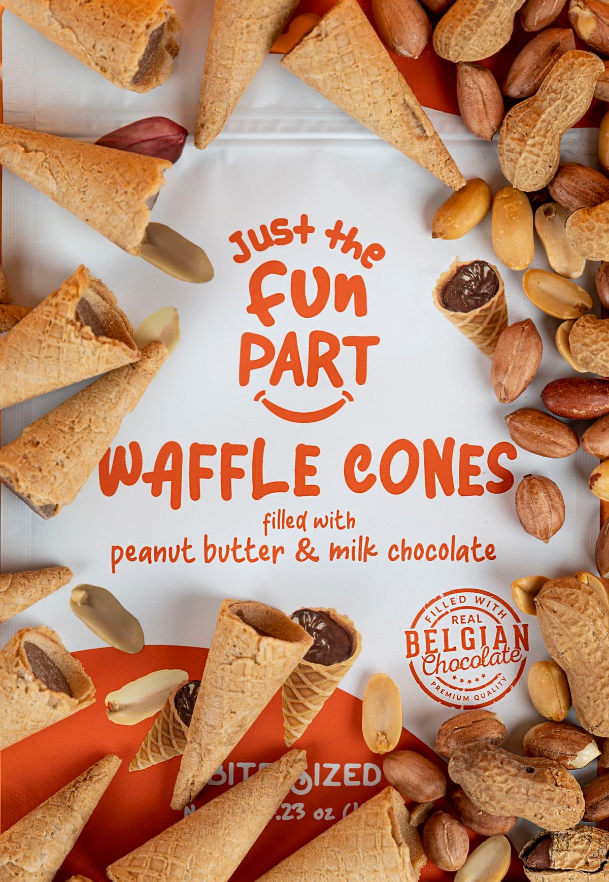 Just the Fun Part - Mini Waffle Cones 4.23oz 1606