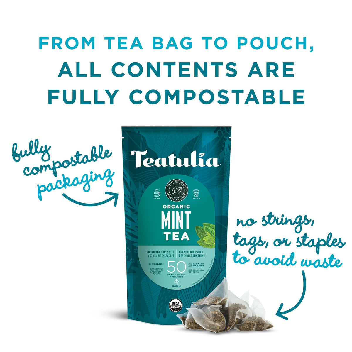 Mint Herbal Tea UPP-MINT-50