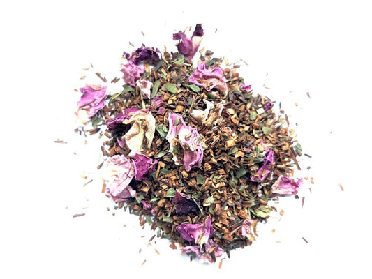 Beach House Teas 2 oz Artisan Small Batch Loose Leaf Tea - Rose City Rooibos