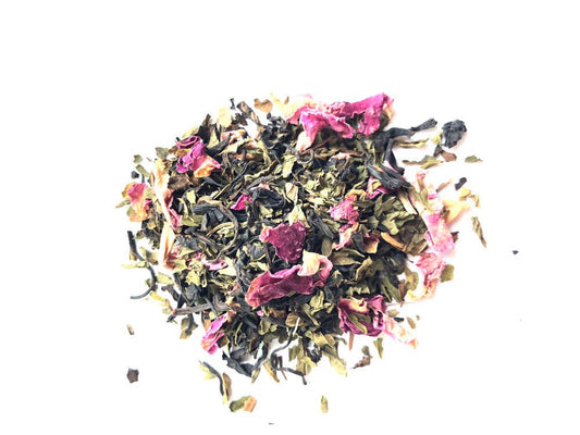 Beach House Teas 2 oz Artisan Small Batch Loose Leaf Tea - Rose City Dark