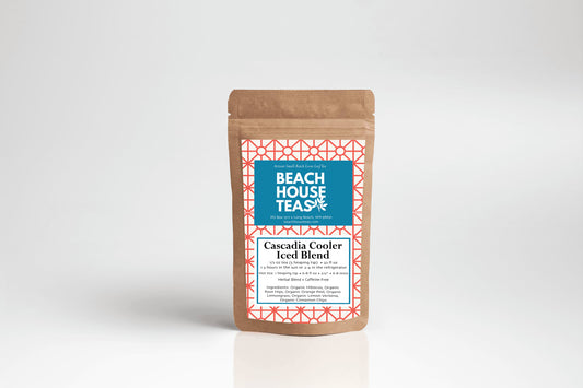 Beach House Teas Cascadia Cooler Iced Blend - Artisan Loose Leaf Tea