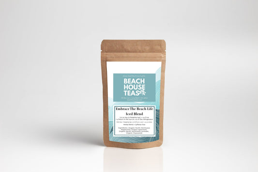 Beach House Teas Embrace the Beach Iced Blend - Artisan Loose Leaf Tea