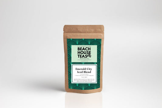 Beach House Teas Emerald City Iced Blend - Artisan Loose Leaf Tea
