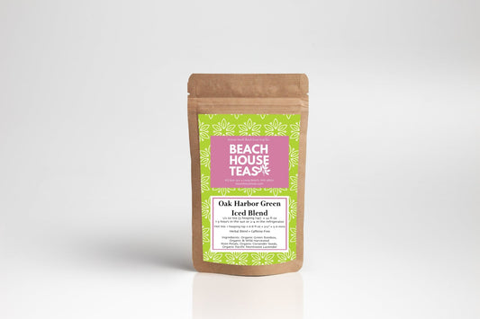 Beach House Teas Oak Harbor Green Iced Blend - Artisan Loose Leaf Tea
