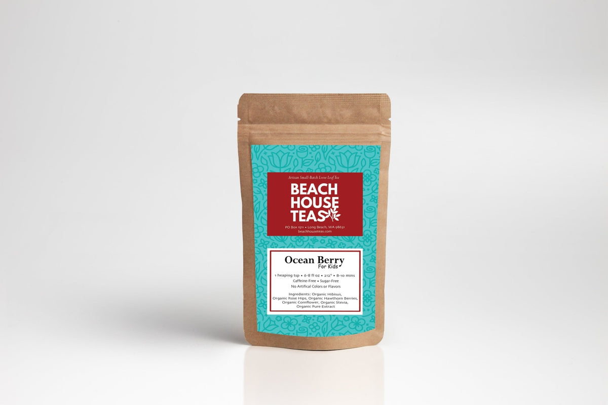 Beach House Teas Ocean Berry for Kids - Artisan Loose Leaf Tea
