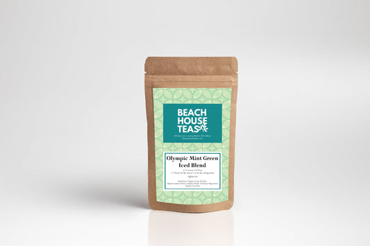Beach House Teas Olympic Mint Green Iced Blend - Artisan Loose Leaf Tea