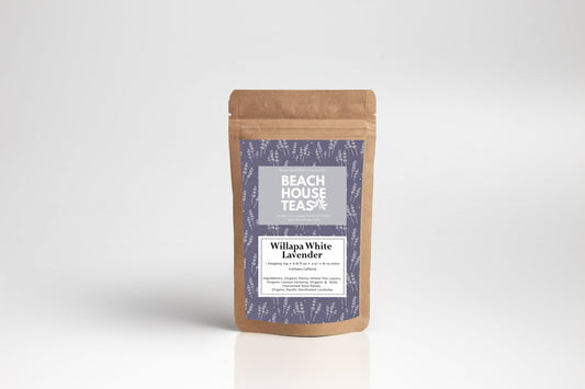 Beach House Teas Willapa White Lavender - Artisan Loose Leaf Tea
