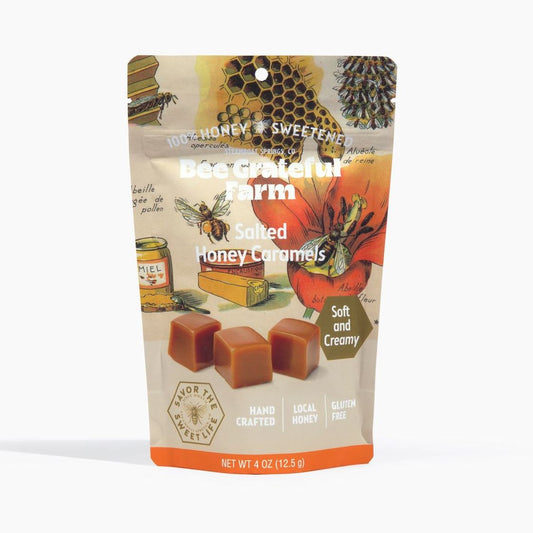 Bee Grateful Farm Bee Grateful Farm Caramel - 4 oz, Salted Honey