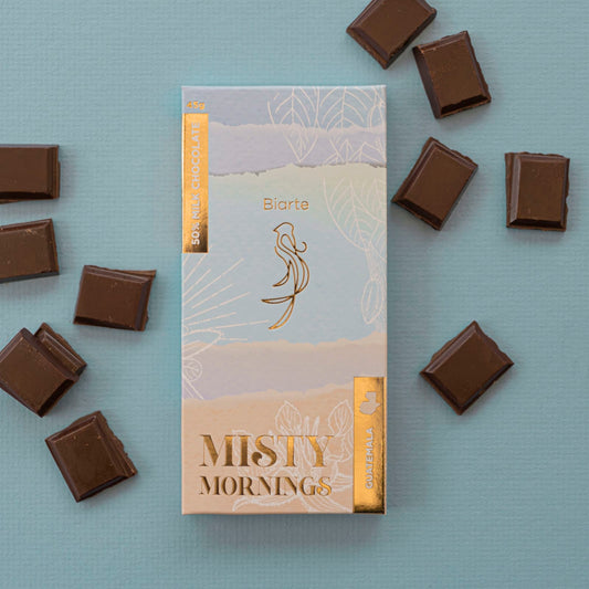 Biarte Specialty Products Misty Mornings 50% Cacao Milk Chocolate