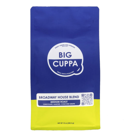 Big Cuppa Big Cuppa - Broadway Blend - House Blend - Ground Coffee - Medium Roas