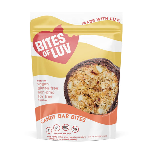 Bites of Luv Candy Bar Bites