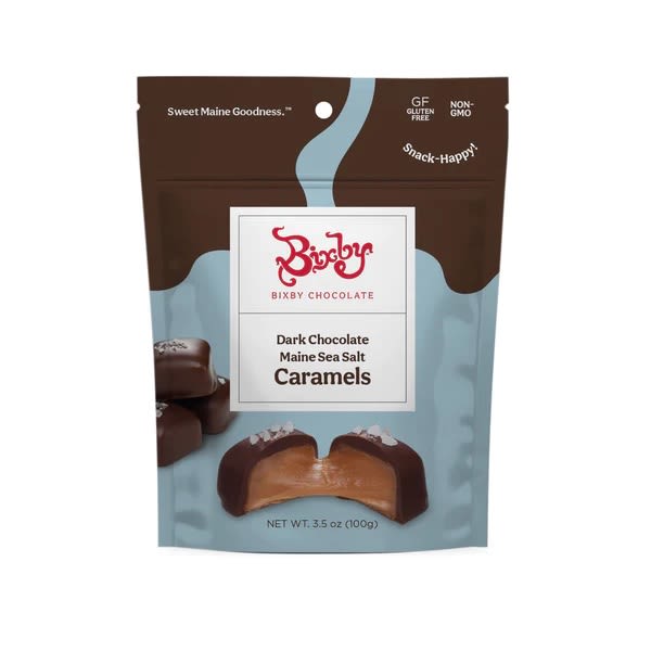 Bixby Chocolate Caramels - Dark Chocolate Sea Salt Caramels