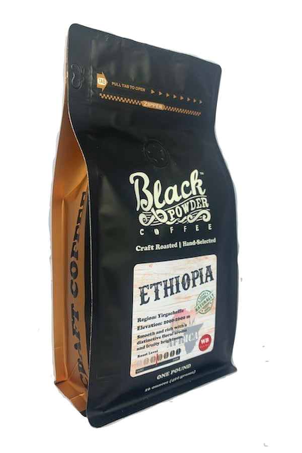 Black Powder Coffee Ethiopia Limmu FTO Single Origin - Whole Bean