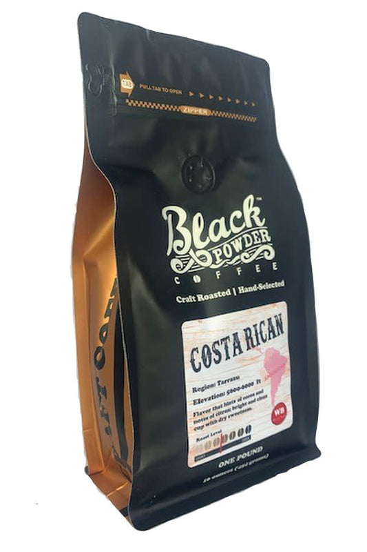 Black Powder Coffee Costa Rica Single Origin - Whole Bean