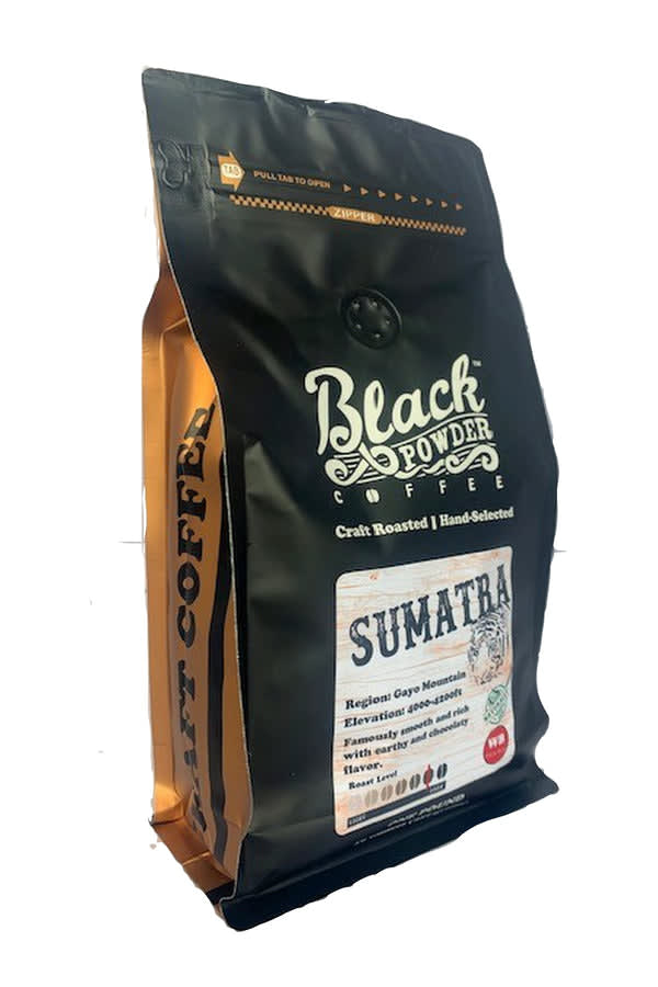 Black Powder Coffee Sumatra FTO Single Origin - Whole Bean