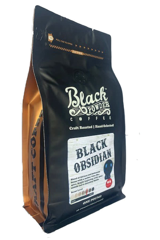 Black Powder Coffee Black Obsidian Blend - Whole Bean